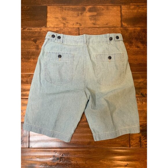 Alex Mill Light Blue Chambray Camp Short NWT $125, Size 30 - Picture 3 of 3
